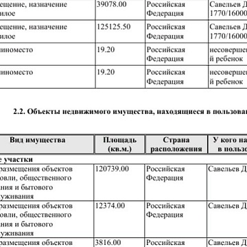 Тульский сенатор Дмитрий Савельев за прошлый год заработал около 180 миллионов рублей