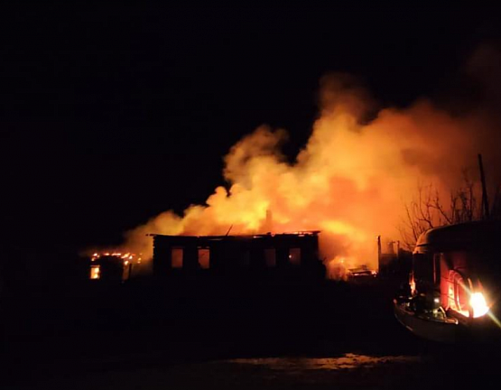 В деревне Щекинского района во время пожара погибла женщина