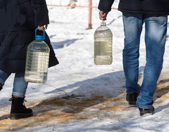 Новый год жители деревни Кресты Новомосковского района встретят без газа и воды