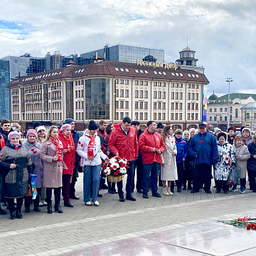 Тульские коммунисты отпраздновали годовщину Великого Октября