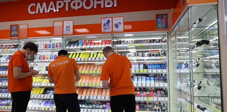 В России упали продажи смартфонов