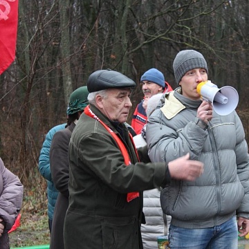 В Ефремове прошел митинг против «мусорной реформы»