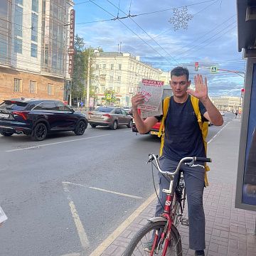В Тульской области продолжается раздача партийной печати
