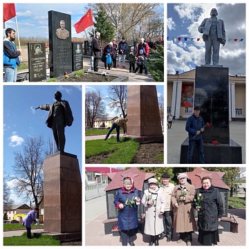 Тульские коммунисты отметили Первомай многочисленными возложениями цветов к памятникам советской эпохи, массовым агитационным рейдом, ударными субботниками и посадками деревьев