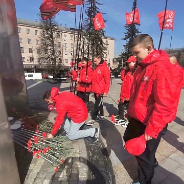 Тульские коммунисты приняли эстафету союзного антифашистского патриотического проекта "Наша Великая Родина"