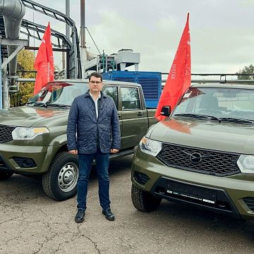 Первый секретарь Тульского обкома КПРФ, депутат Тульской областной Думы, председатель комитета по местному самоуправлению областной Думы Алексей Лебедев: «Будем помогать Донбассу до полной Победы»