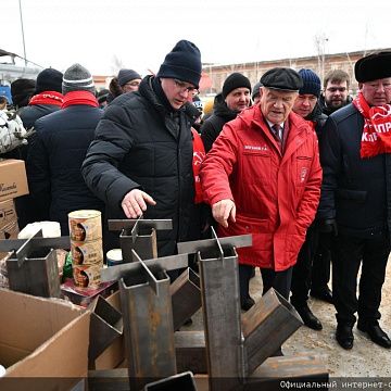 150-й гуманитарный, праздничный конвой от КПРФ ушел из Подмосковья
