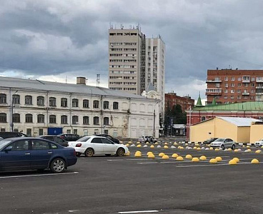 Парковку возле городского пространства «Искра» на улице Союзной закроют 15 октября