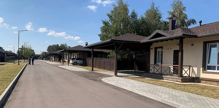 В посёлке Михалково построены коттеджи для медиков