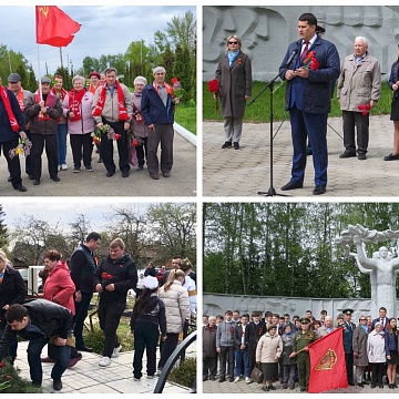 Тульские коммунисты провели серию мероприятий, посвящённых празднованию Великого Дня Победы