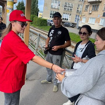В Тульской области продолжается раздача партийной печати